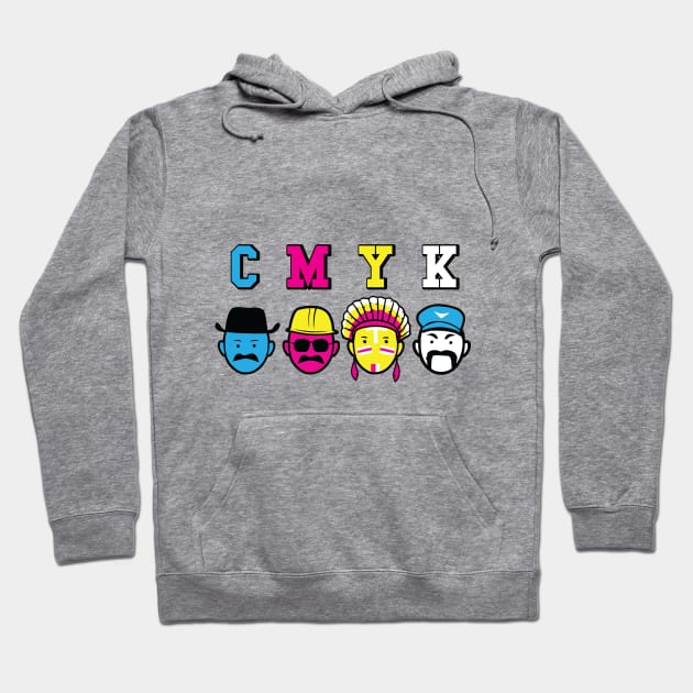 CMYK! Hoodie by EnoshBT